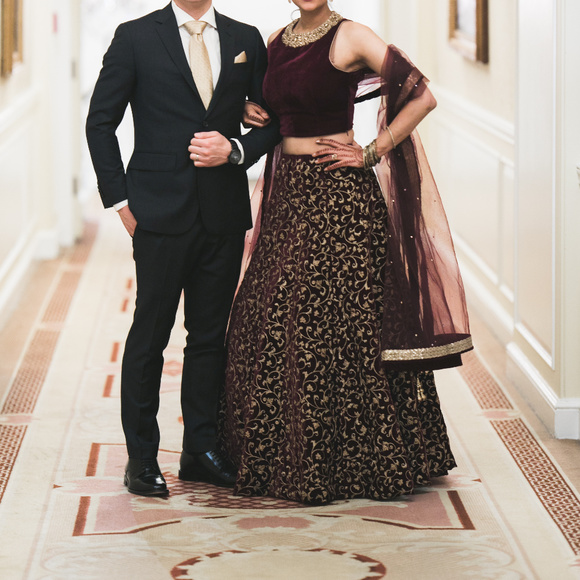 Frontier Heritage Dresses & Skirts - Frontier Heritage Velvet Lehenga